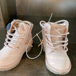 Nautica Toddler Boots- Size 5 -Blush/Rose Gold